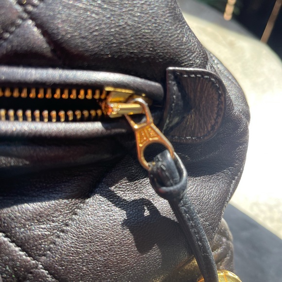 Vintage Chanel Backpack w/Lambskin Leather - Picture 4 of 16